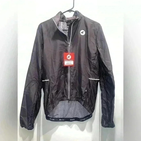 NEW Pactimo Divide Wind jacket mens black - Picture 1 of 4